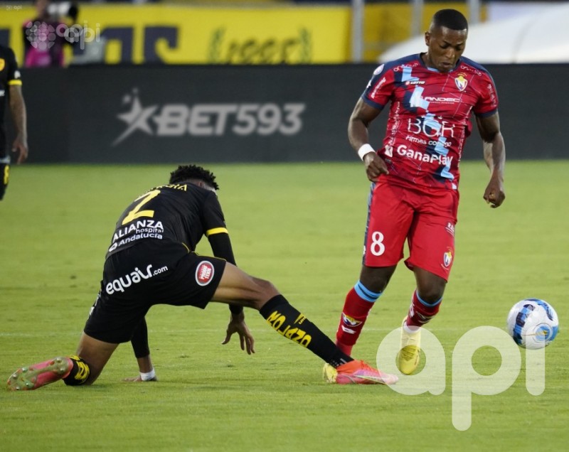 El Nacional y Aucas, en emocionante 2-2