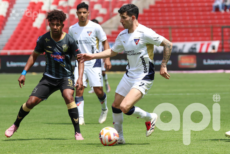 Liga rescata 1-1 ante el Manta en  Casa Blanca