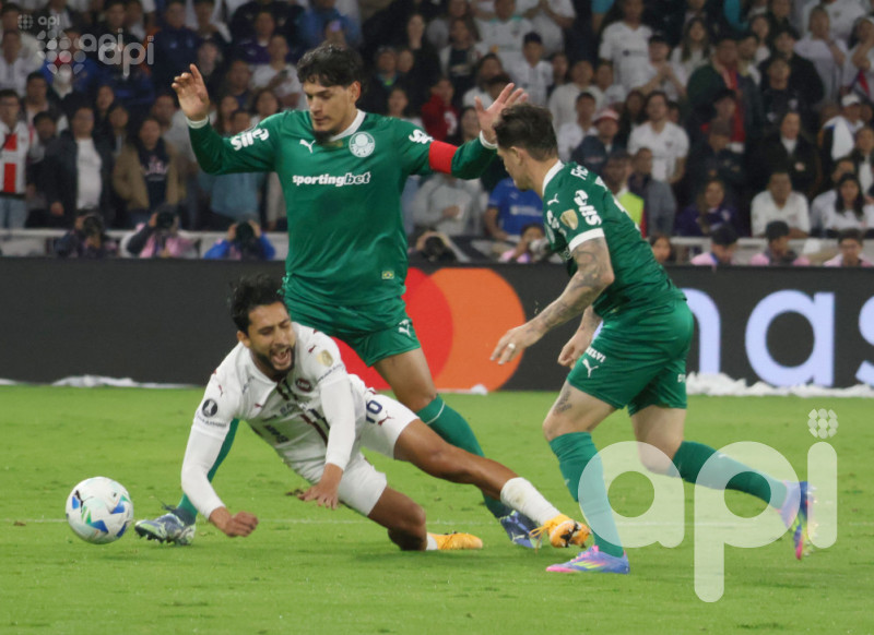 Palmeiras sepulta 4-0 y elimina 4-3 a Liga