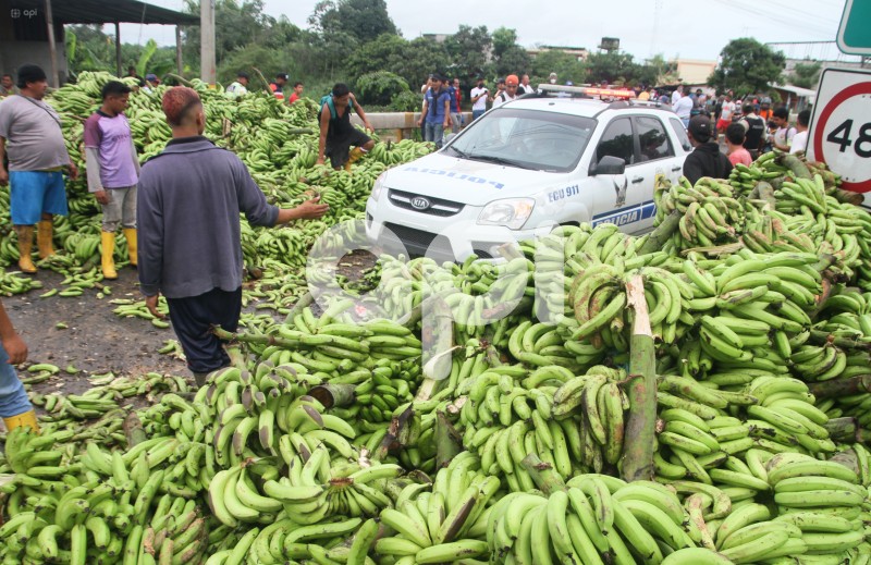 GYE-PROTESTA- BANANEROS