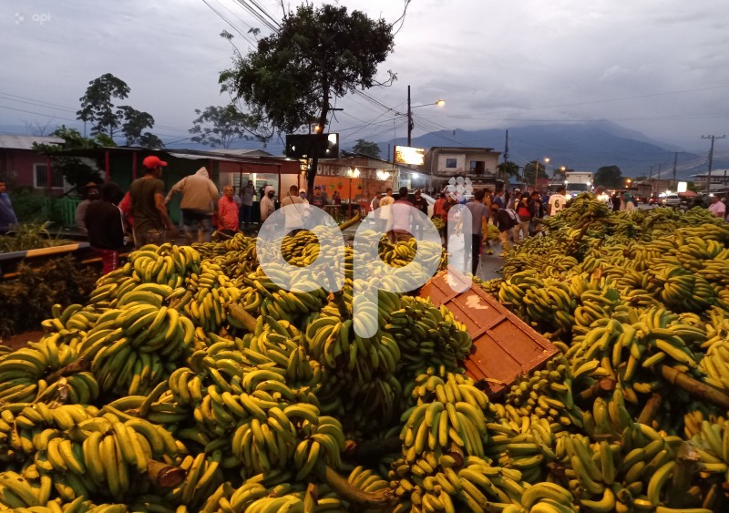 GYE-PROTESTA- BANANEROS