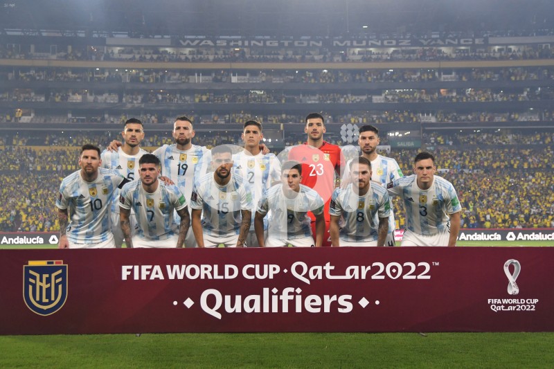 FBL-ELIMINATORIAS-CATAR2022- ECUADOR - ARGENTINA
