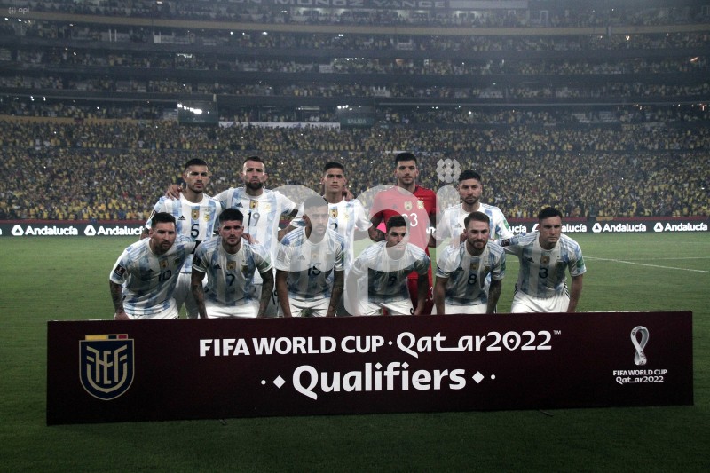 FBL-ELIMINATORIAS-CATAR2022- ECUADOR - ARGENTINA