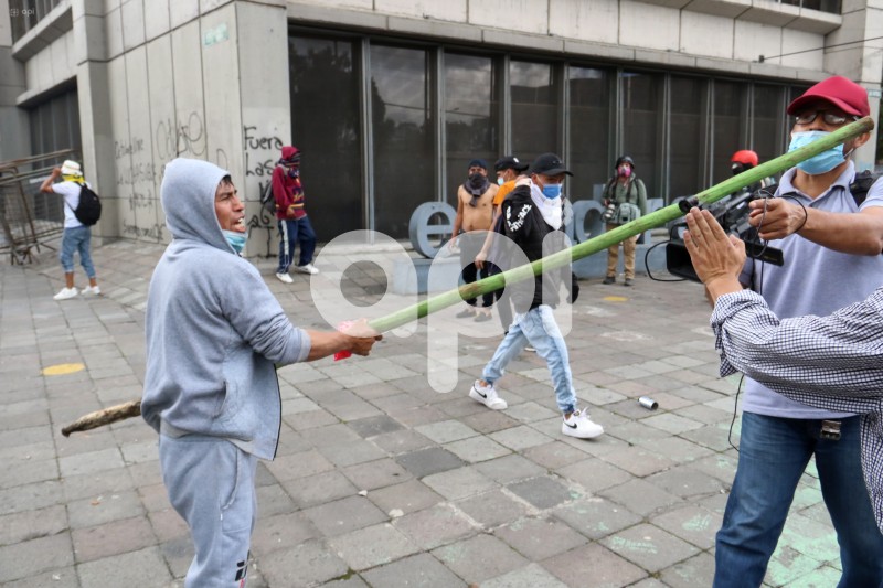 UIO-PROTESTAS-UNIVERSIDAD CENTRAL