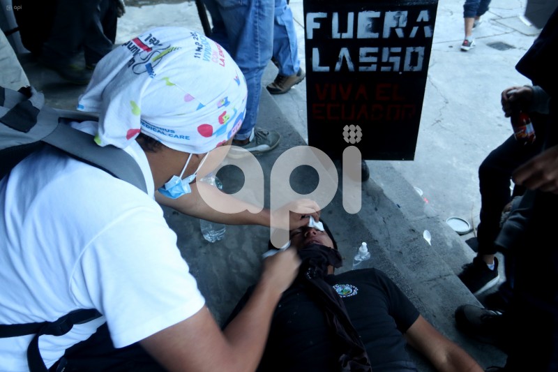 UIO-PROTESTAS-UNIVERSIDAD CENTRAL