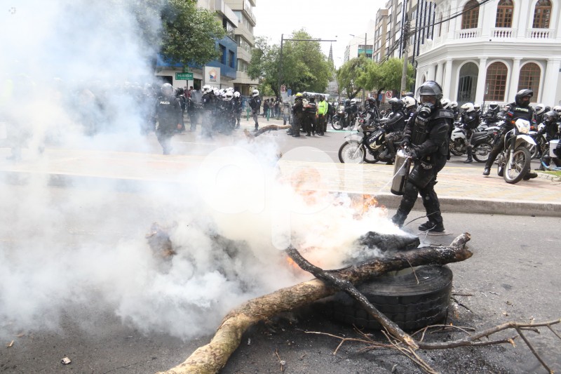 UIO-PROTESTAS-UNIVERSIDAD CENTRAL