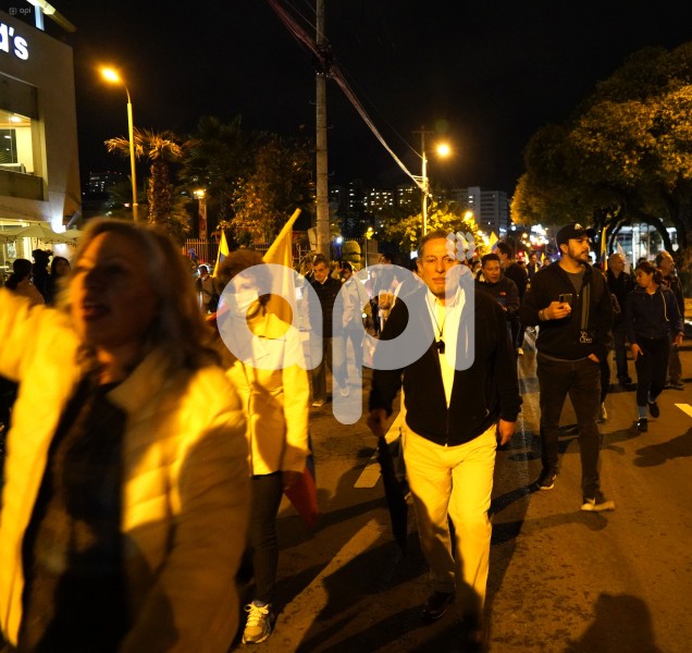 UIO-PROTESTAS-MARCHA POR LA PAZ