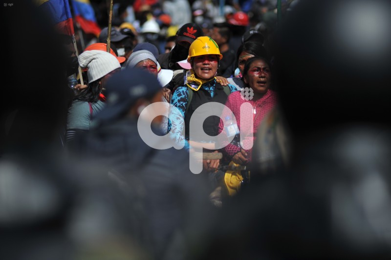 UIO-PROTESTAS-CONAIE-DIA 11-MUJERES