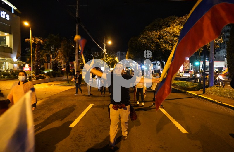 UIO-PROTESTAS-MARCHA POR LA PAZ