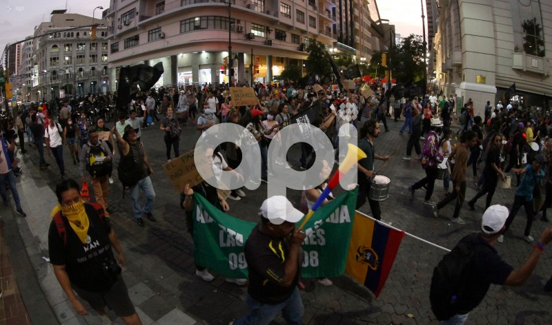 GYE-MARCHA CONTRA GOBIERNO