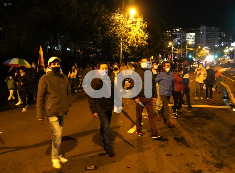 UIO-PROTESTAS-MARCHA POR LA PAZ
