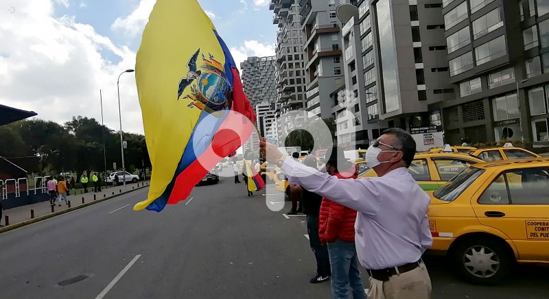 UIO-PROTESTAS-TAXIS