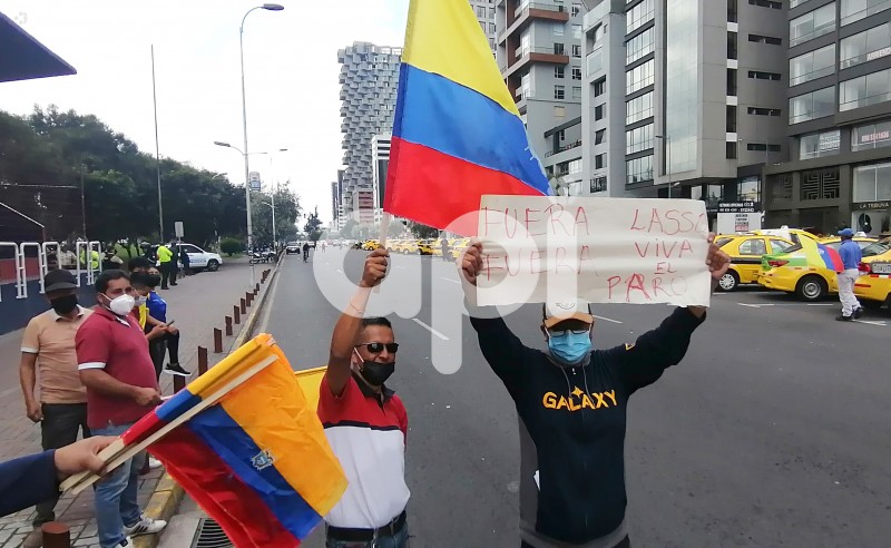 UIO-PROTESTAS-TAXIS