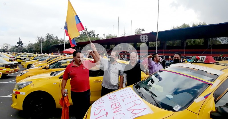 UIO-PROTESTAS-TAXIS