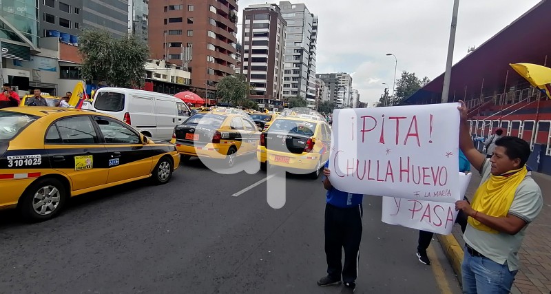 UIO-PROTESTAS-TAXIS