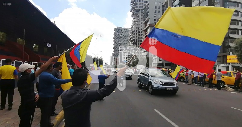 UIO-PROTESTAS-TAXIS
