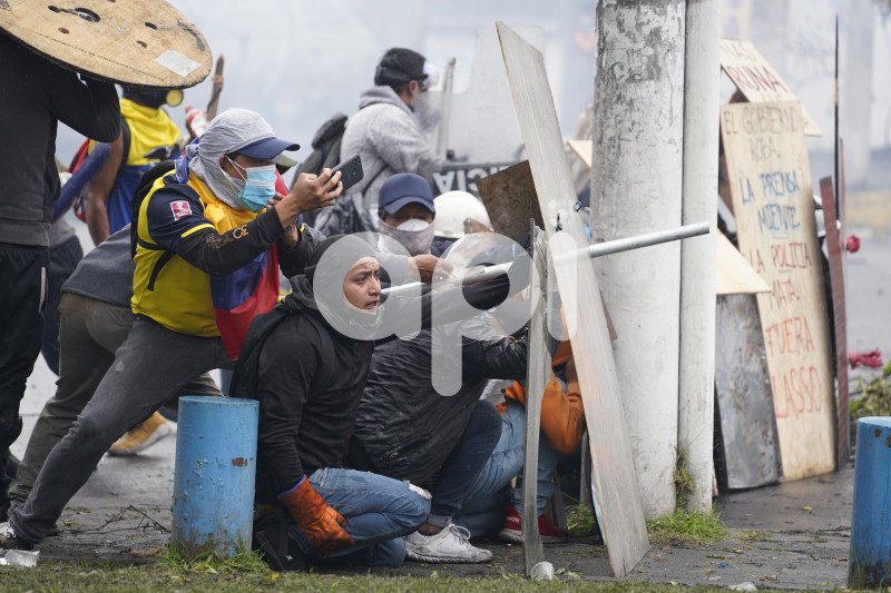 UIO-PROTESTAS-ARBOLITO