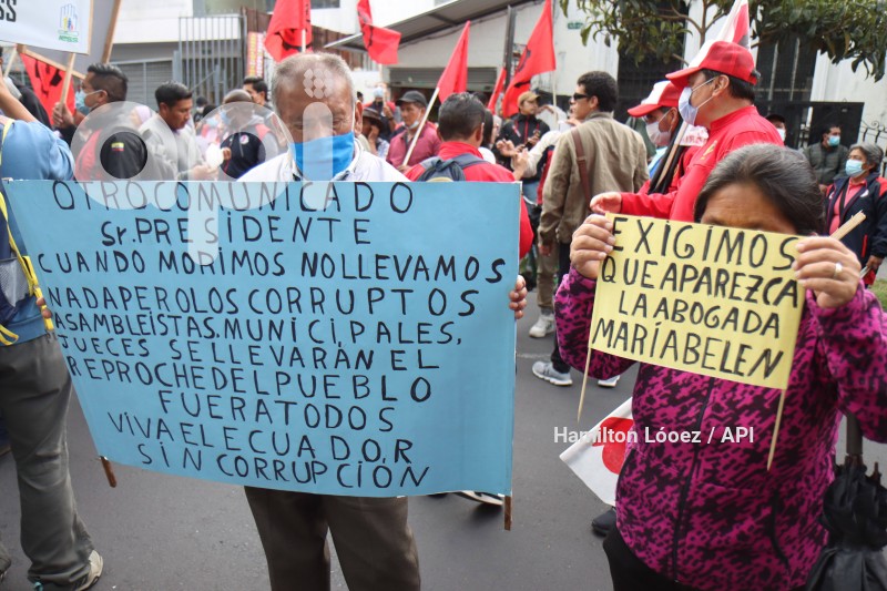 UIO-PROTESTA ORGANIZACIONES SOCIALES