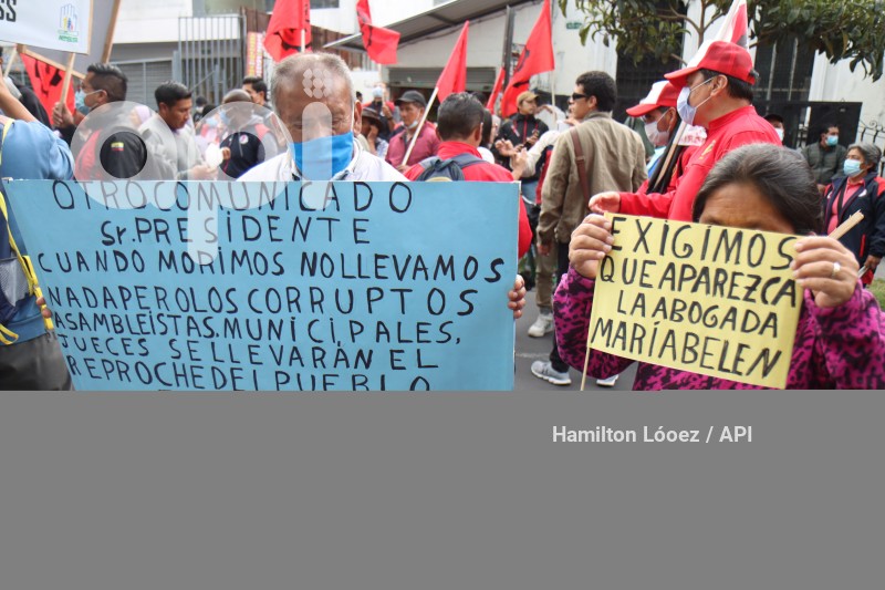 UIO-PROTESTA ORGANIZACIONES SOCIALES