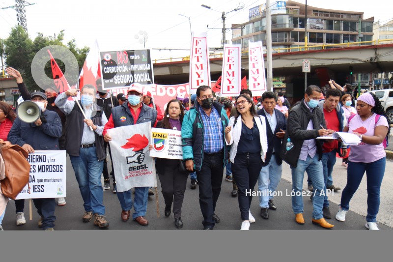 UIO-PROTESTA ORGANIZACIONES SOCIALES