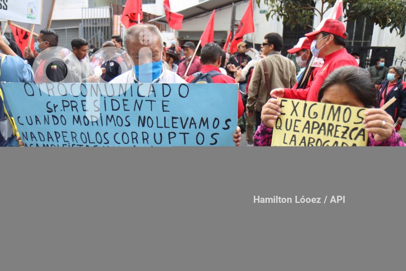 UIO-PROTESTA ORGANIZACIONES SOCIALES