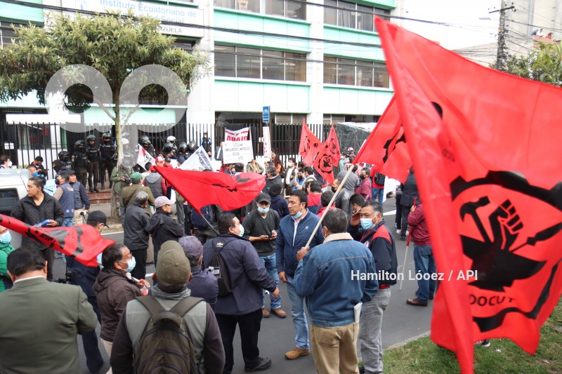 UIO-PROTESTA ORGANIZACIONES SOCIALES