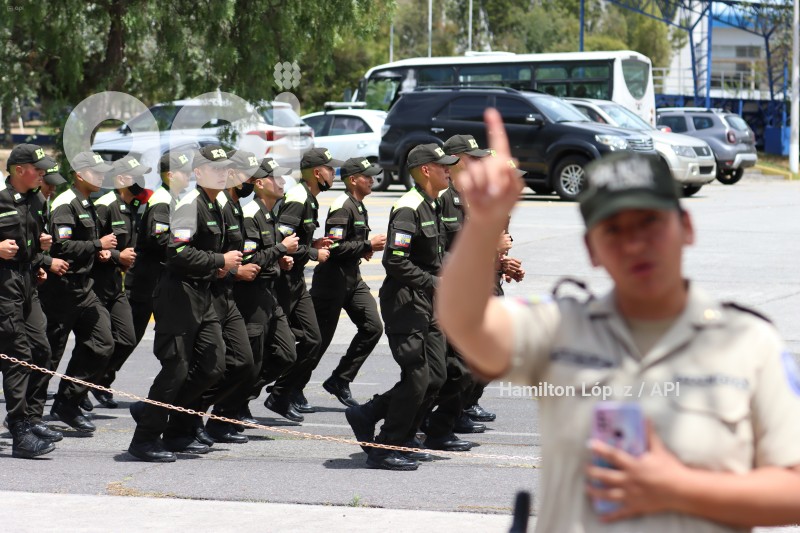 UIO-CIERRE SIMBOLICO EDIFICIO ESCUELA POLICIA