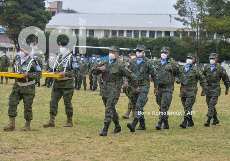 CUENCA-CEREMONIA MILITAR RESERVISTAS