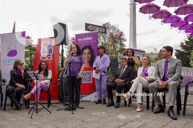 CUENCA-CAMPAÑA CIUDAD VIOLETA