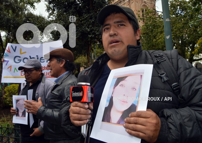 CUENCA-FAMILIARES JOVEN MUERTA EN MOLLETURO-MINERIA