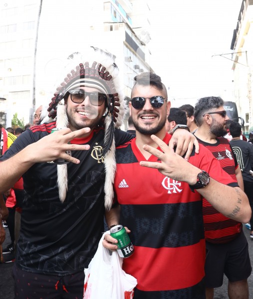 GYE-LLEGADA EQUIPO FLAMENGO