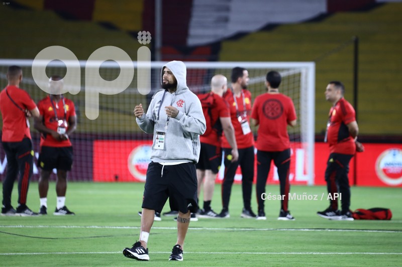 GYE-FLAMENGO RECORRE CANCHA