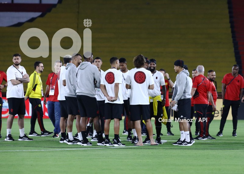 GYE-FLAMENGO RECORRE CANCHA
