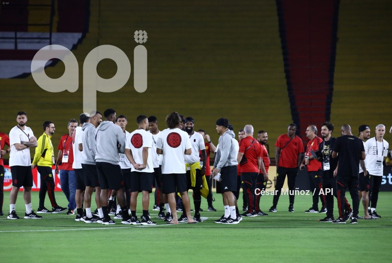 GYE-FLAMENGO RECORRE CANCHA