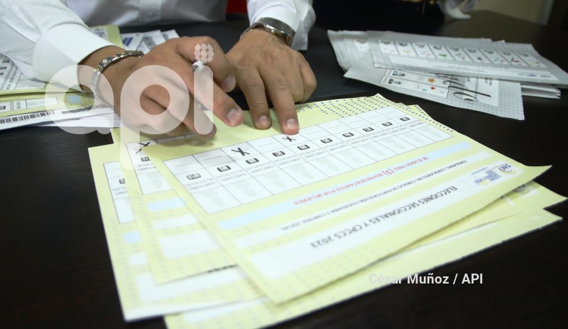 GYE-USO DE PAPELETAS ELECCIONES