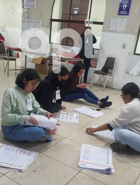 CUENCA-ELECCIONES  CONTEO VOTOS 2023