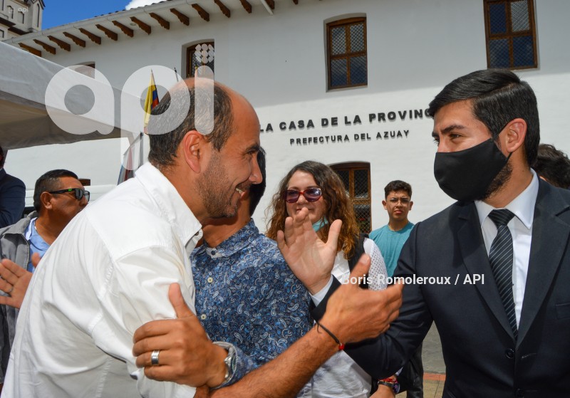 CUENCA-NUEVO PREFECTO CRISTOBAL LLORRET