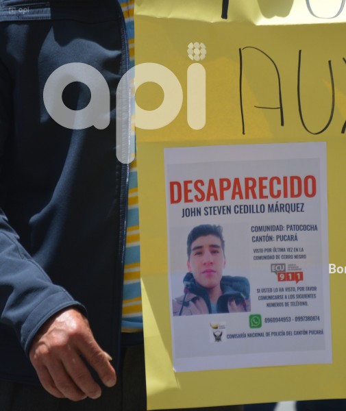 CUENCA-PLANTON-DESAPARECIDOS -PUCARA