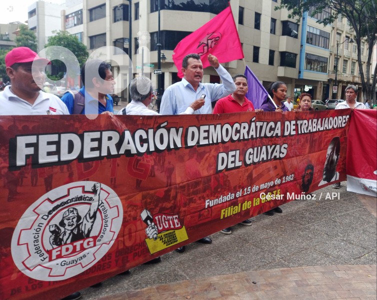 GYE-PLANTON CONTRA GOBIERNO