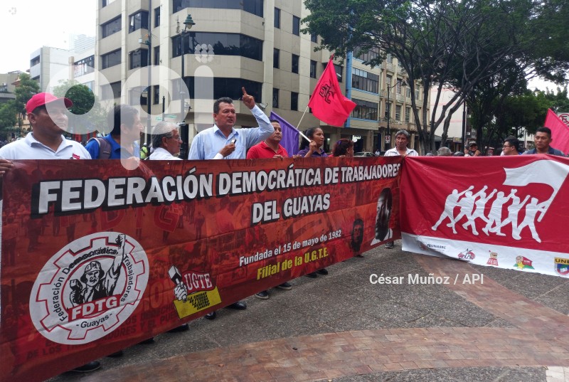 GYE-PLANTON CONTRA GOBIERNO