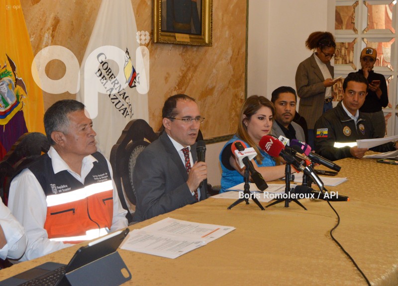 CUENCA-INFORME GOBERNADOR -SISMO