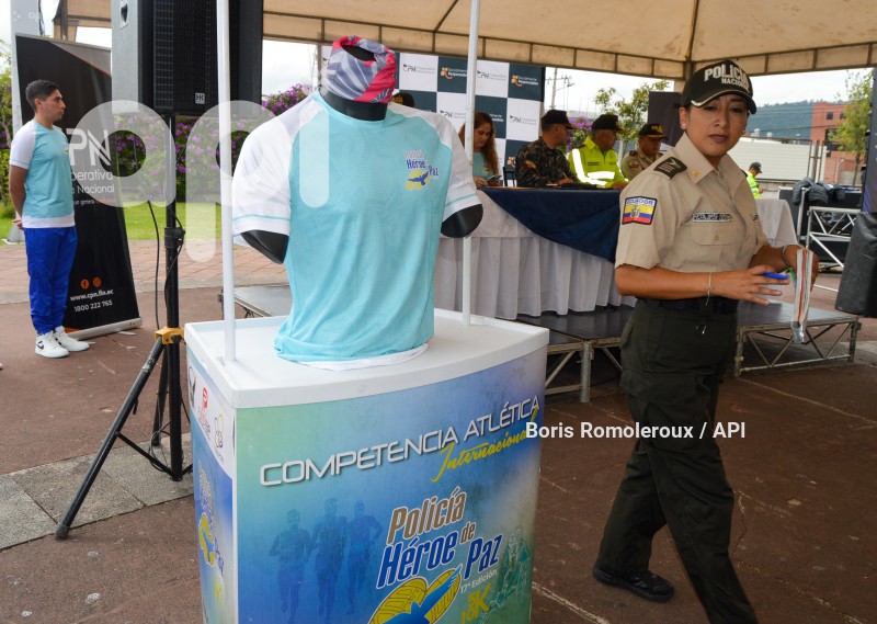 CUENCA-LANZAMIENTO COMPETENCIA ATLETICA-POLICIA