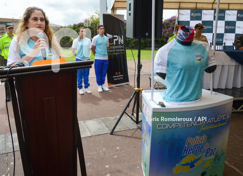 CUENCA-LANZAMIENTO COMPETENCIA ATLETICA-POLICIA