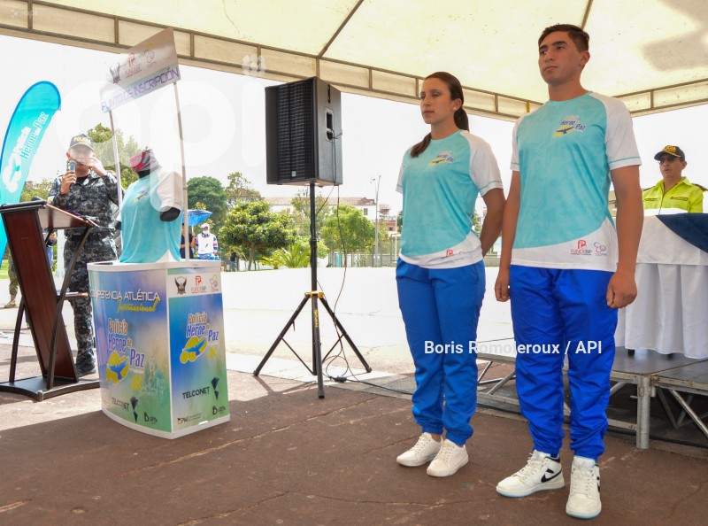 CUENCA-LANZAMIENTO COMPETENCIA ATLETICA-POLICIA