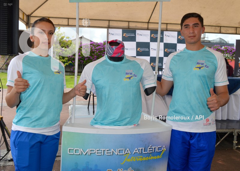 CUENCA-LANZAMIENTO COMPETENCIA ATLETICA-POLICIA
