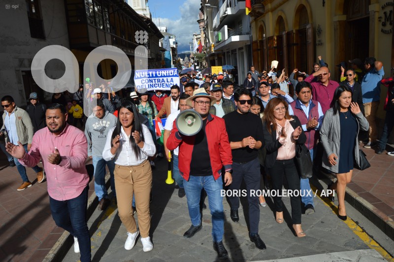 CUENCA-MARCHA CONTRA LA DELINCUENCIA