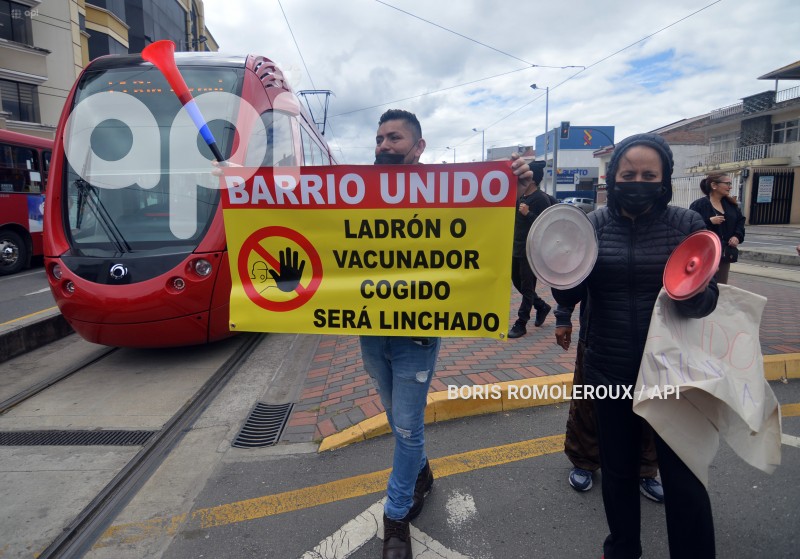 CUENCA-PROTESTA CONTRA DELINCUENCA Y PROSTITUCION