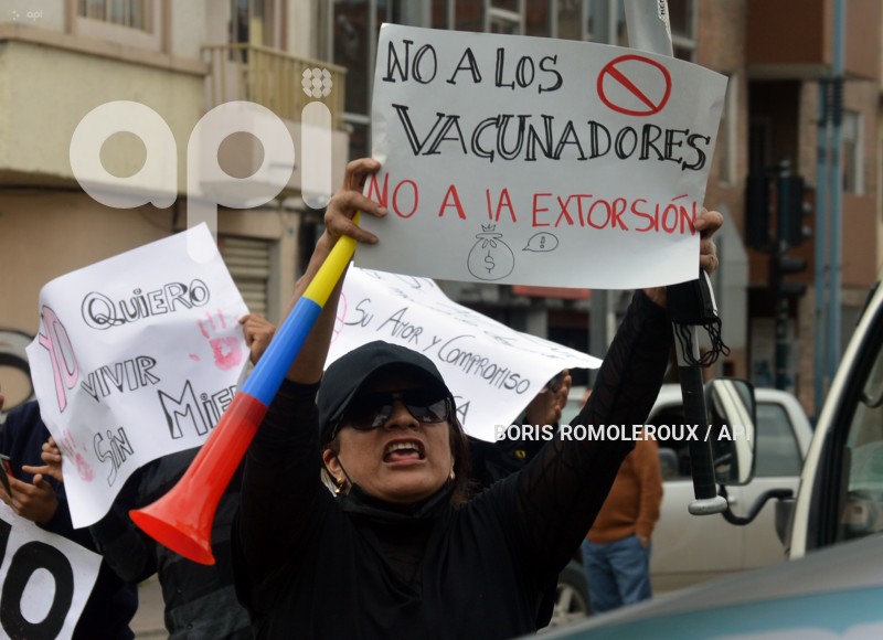 CUENCA-PROTESTA CONTRA DELINCUENCA Y PROSTITUCION