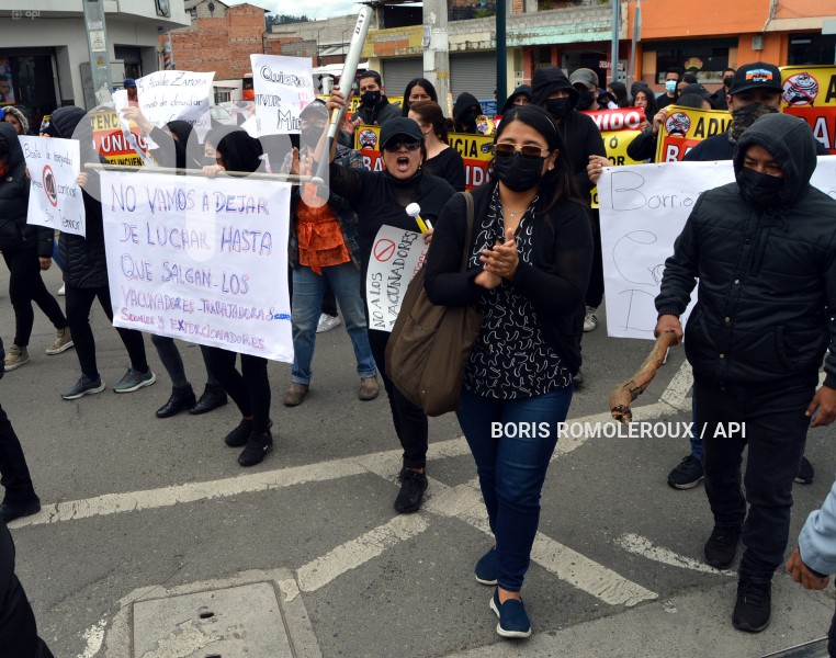 CUENCA-PROTESTA CONTRA DELINCUENCA Y PROSTITUCION