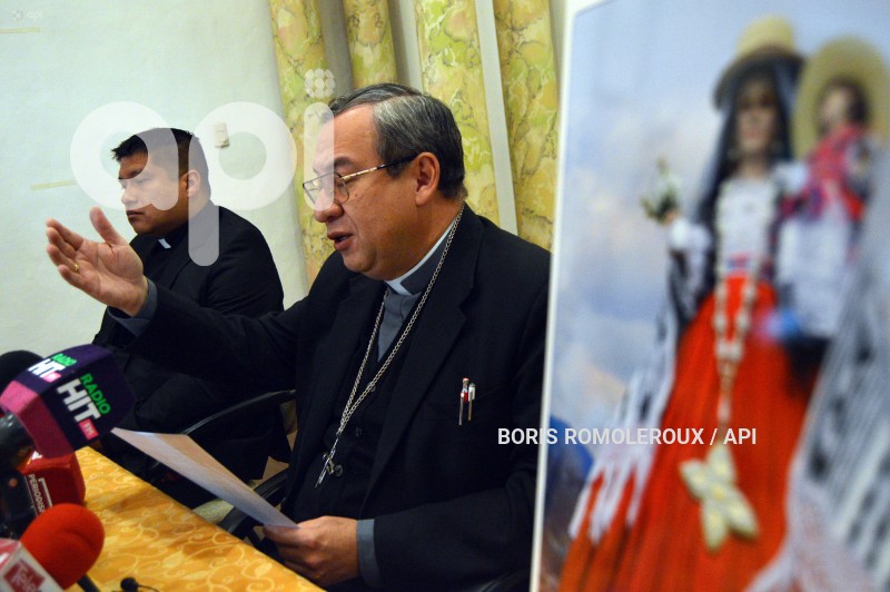 CUENCA-REUDA DE PRENSA-LLEGADA VIRGEN DEL CISNE-CUENCA